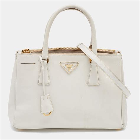 ba113 borsa prada|Brand New Prada Saffiano Borsa White Leather Shoulder Tote.